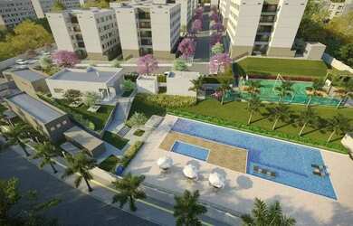 Imagem: O apartamento possui 2 Dormitórios, 1 Banheiro e 39m² de Área