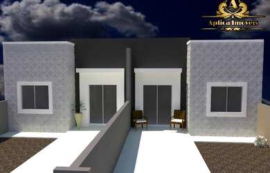 Imagem: A casa possui 2 Dormitórios, 1 Banheiro, 1 Vaga na garagem