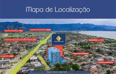 Imagem: O apartamento possui 1 Dormitório, 1 Banheiro, 1 Vaga na garagem