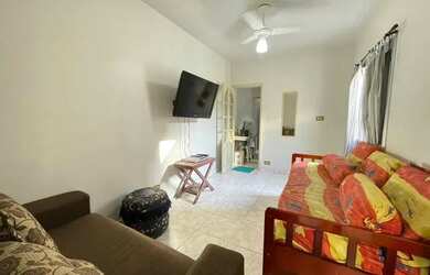 Imagem: O apartamento possui 1 Dormitório, 1 Banheiro, 46m² de Área