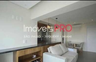 Imagem: O apartamento possui 1 Dormitório, 2 Banheiros, 1 Vaga na garagem