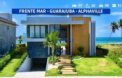 Imagem: A casa possui 5 Dormitórios, 5 Banheiros, 4 Vagas na garagem