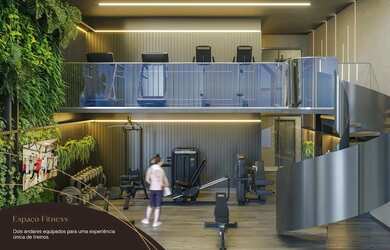 Imagem: O apartamento possui 2 Dormitórios, 2 Banheiros, 1 Vaga na