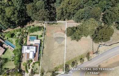 Imagem: O terreno possui 1734m² de Área e Imóvel novo e está localizado
