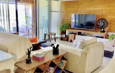 Imagem: O apartamento na cobertura possui 4 Dormitórios, 3 Banheiros