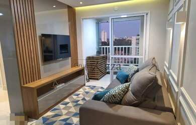 Imagem: O apartamento possui 2 Dormitórios, 2 Banheiros, 1 Vaga na