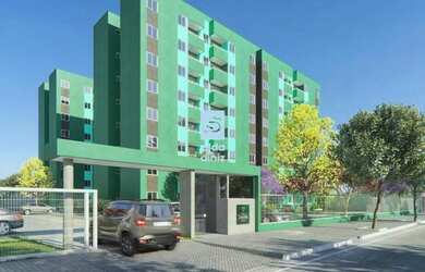 Imagem: O apartamento possui 2 Dormitórios, 2 Banheiros, 1 Vaga na