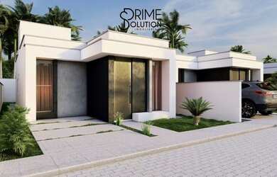 Imagem: A casa em condomínio possui 3 Dormitórios, 3 Banheiros e 2