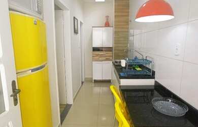 Imagem: O apartamento possui 1 Dormitório, 1 Banheiro, Imóvel mobiliado