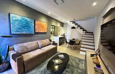 Imagem: O apartamento na cobertura possui 2 Dormitórios, 2 Banheiros