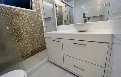 Imagem: O apartamento na cobertura possui 4 Dormitórios, 2 Banheiros