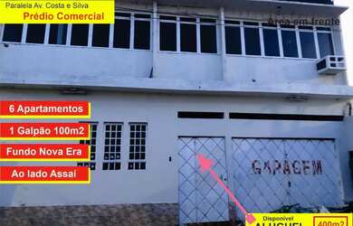 Imagem: Prédio comercial com 6 aptos e galpão