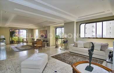 Imagem: O apartamento possui 4 Dormitórios, 5 Banheiros, 4 Vagas na