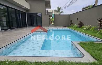 Imagem: A casa em condomínio possui 3 Dormitórios, 4 Banheiros, 4