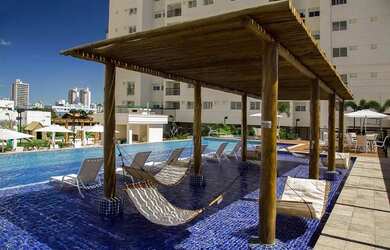 Imagem: O apartamento possui 3 Dormitórios, 1 Banheiro, 1 Vaga na garagem