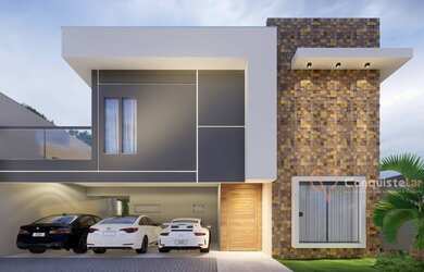 Imagem: A casa possui 3 Dormitórios, 4 Banheiros, 3 Vagas na garagem