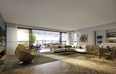 Imagem: O apartamento possui 3 Dormitórios, 4 Banheiros, 134m² de