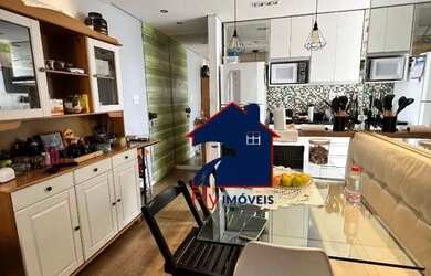 Imagem: O apartamento possui 2 Dormitórios, 1 Banheiro, 1 Vaga na garagem