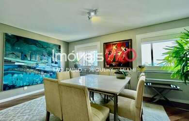 Imagem: O apartamento na cobertura possui 3 Dormitórios, 5 Banheiros