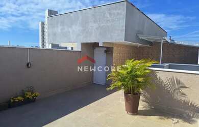 Imagem: O apartamento na cobertura possui 2 Dormitórios, 1 Banheiro