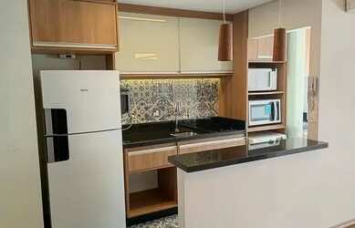 Imagem: O studio possui 1 Dormitório, 1 Banheiro, 1 Vaga na garagem