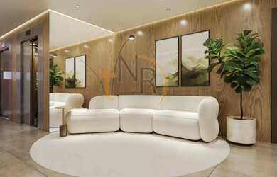 Imagem: O apartamento possui 1 Dormitório, 1 Banheiro, 1 Vaga na garagem