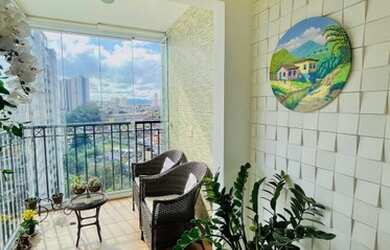 Imagem: O apartamento possui 3 Dormitórios, 2 Banheiros, 1 Vaga na