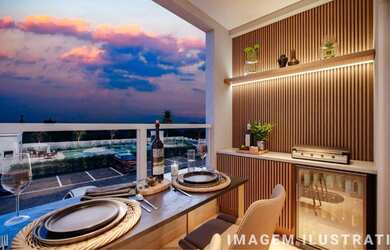 Imagem: O apartamento à venda possui 2 Dormitórios, 1 Banheiro e 54m²