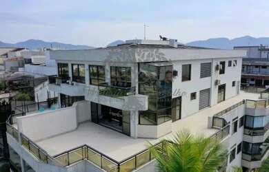 Imagem: O apartamento na cobertura possui 4 Dormitórios, 5 Banheiros