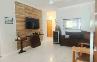 Imagem: A casa em condomínio possui 3 Dormitórios, 2 Banheiros, 2