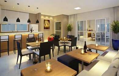 Imagem: O apartamento possui 2 Dormitórios, 1 Banheiro, 2 Vagas na