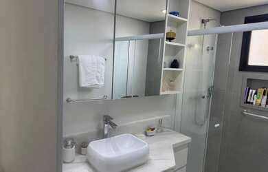 Imagem 3: Apartamento com 110m², na Vila Olímpia, com 3 quartos, sendo 1 suíte. Prédio com recuo