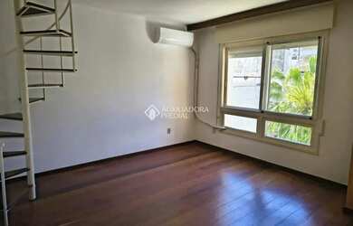 Imagem: O apartamento na cobertura possui 2 Dormitórios, 2 Banheiros