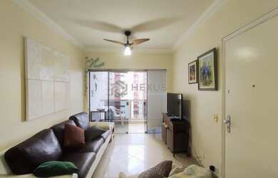 Imagem 2: Apartamento com varanda, vista mar e lazer na Praia das Asturias, Guaruja...