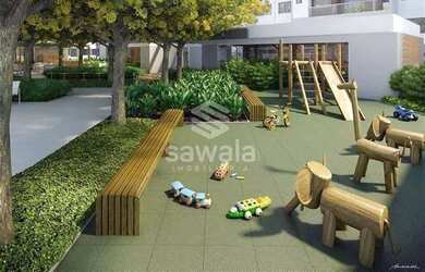 Imagem: O apartamento possui 3 Dormitórios, 3 Banheiros, 2 Vagas na