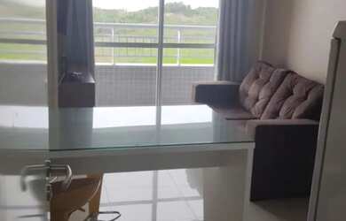 Imagem: O apartamento possui 1 Dormitório, 1 Banheiro, 1 Vaga na garagem