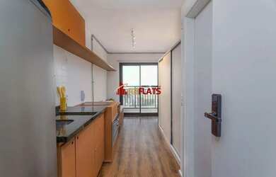 Imagem: O studio possui 1 Dormitório, 1 Banheiro, 27m² de Área, Imóvel