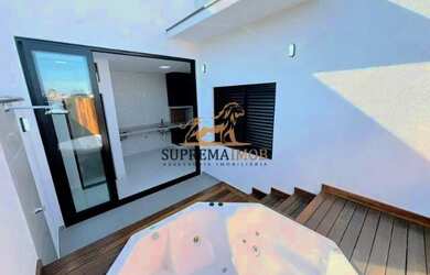 Imagem: A casa em condomínio possui 3 Dormitórios, 3 Banheiros, 3