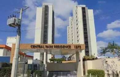 Imagem: O apartamento possui 1 Dormitório, 1 Banheiro, 1 Vaga na garagem