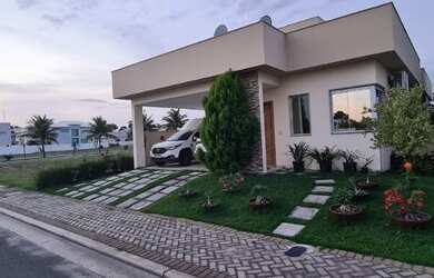 Imagem: A casa em condomínio possui 3 Dormitórios, 3 Banheiros, 2