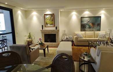 Imagem: O apartamento possui 3 Dormitórios, 4 Banheiros, 4 Vagas na