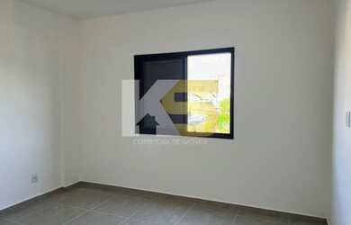 Imagem: O apartamento possui 1 Dormitório, 1 Banheiro, 1 Vaga na garagem