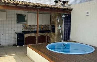 Imagem: O apartamento na cobertura possui 2 Dormitórios, 3 Banheiros