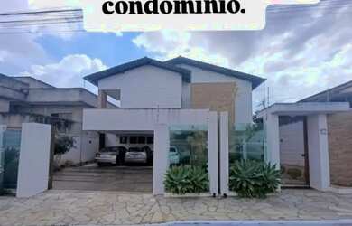 Imagem: A casa em condomínio possui 5 Dormitórios, 5 Banheiros, 5