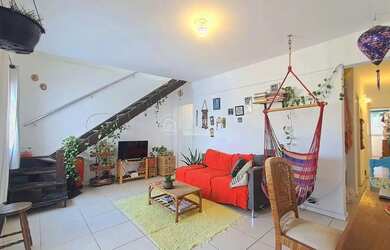 Imagem: O apartamento na cobertura possui 3 Dormitórios, 2 Banheiros