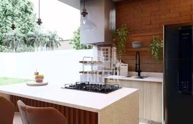 Imagem 6: Casa Moderna com 3 Quartos e Espaço Gourmet no Condomínio Eco Place...