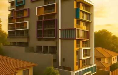 Imagem: O apartamento possui 1 Dormitório, 1 Banheiro, 32m² de Área