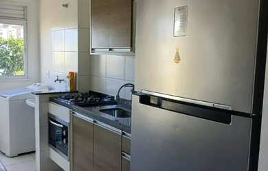 Imagem: O apartamento possui 2 Dormitórios, 2 Banheiros, 1 Vaga na