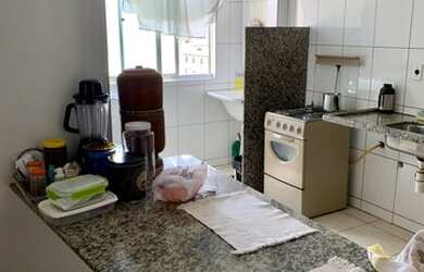Imagem: O apartamento possui 2 Dormitórios, 2 Banheiros, 1 Vaga na