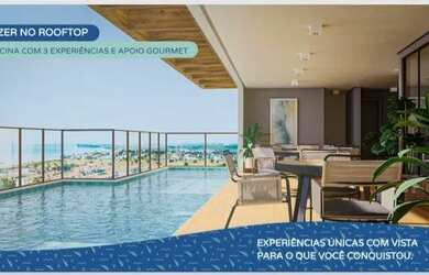 Imagem: O apartamento possui 1 Dormitório, 1 Banheiro, 1 Vaga na garagem